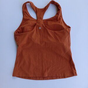 Lululemon Nulu Racerback Tank Dessert Sun Workout Gym Yoga Pickleball Size S/M